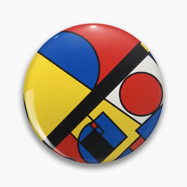 Item preview, Modern Geometric Abstraction – Bauhaus Style designed and sold by Timegraf.