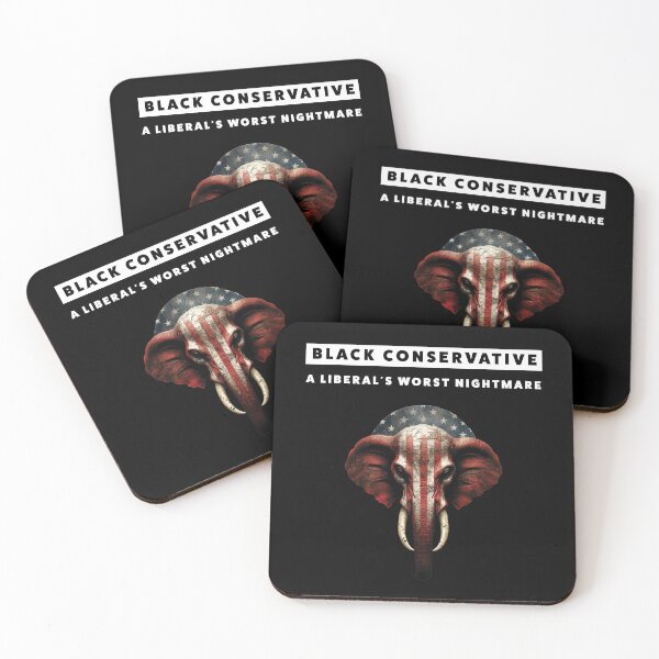 Item preview, Black Conservative A Liberals Worst Nightmare designed and sold by PolitiSized.