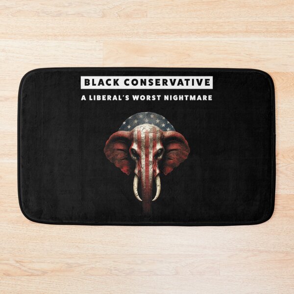Item preview, Black Conservative A Liberals Worst Nightmare designed and sold by PolitiSized.