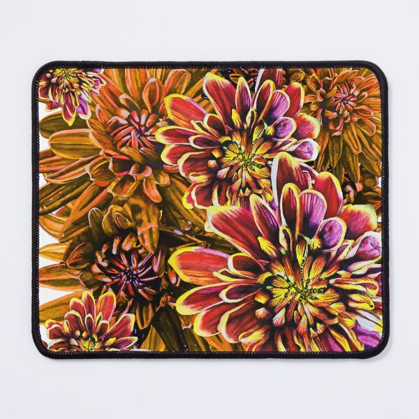 Item preview, Orange Chrysanthemums 1 designed and sold by nastiaart.