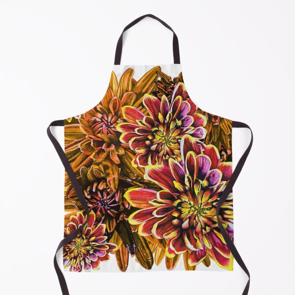Item preview, Orange Chrysanthemums 1 designed and sold by nastiaart.