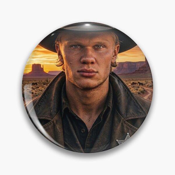 Item preview, Sheriff Haaland Western Portrait designed and sold by Simplybe1.