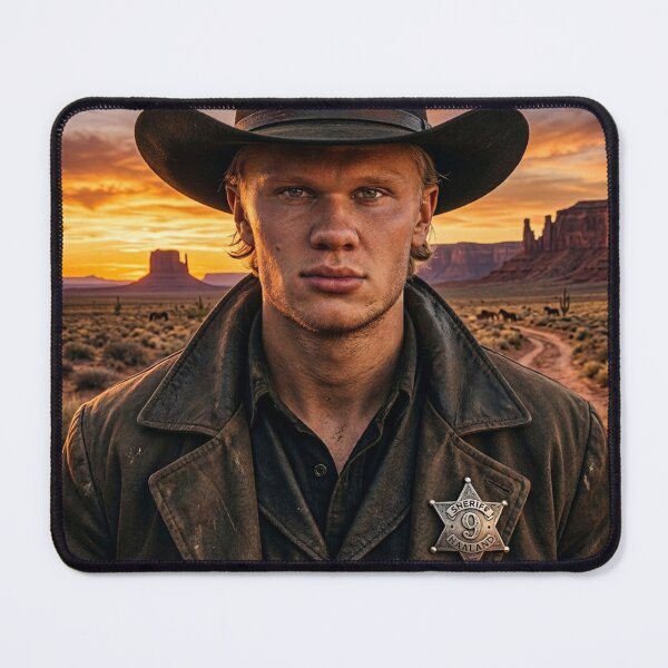 Item preview, Sheriff Haaland Western Portrait designed and sold by Simplybe1.