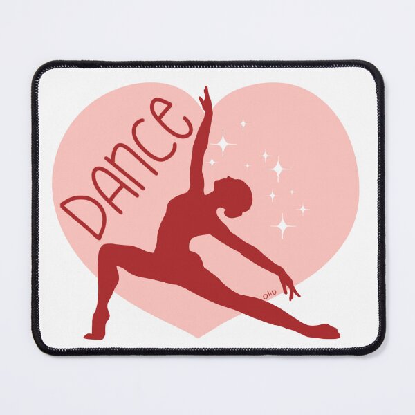 Item preview, Dance Heart Silhouette Red designed and sold by BibidibuDesigns.