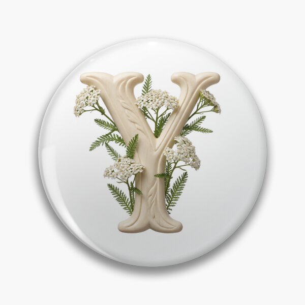 Item preview, Botanical Floral Letter Y Monogram designed and sold by Helenaphotoart.