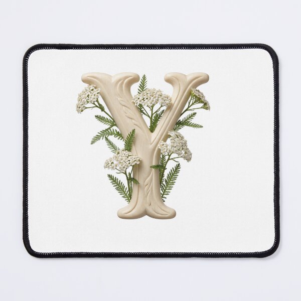 Item preview, Botanical Floral Letter Y Monogram designed and sold by Helenaphotoart.