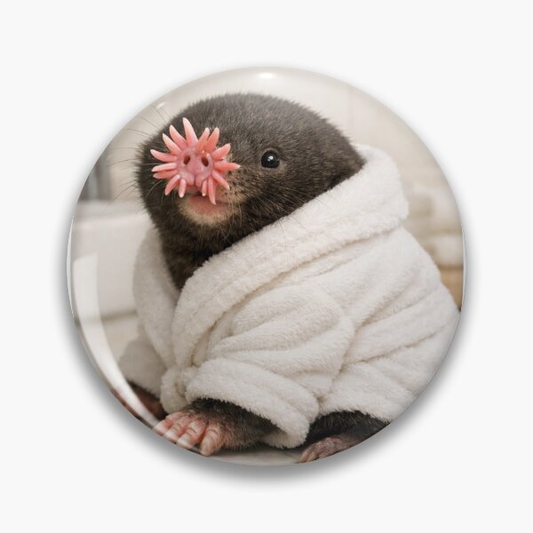 Item preview, Cozy Bathrobe Star-Nosed Mole designed and sold by Sillytoe.