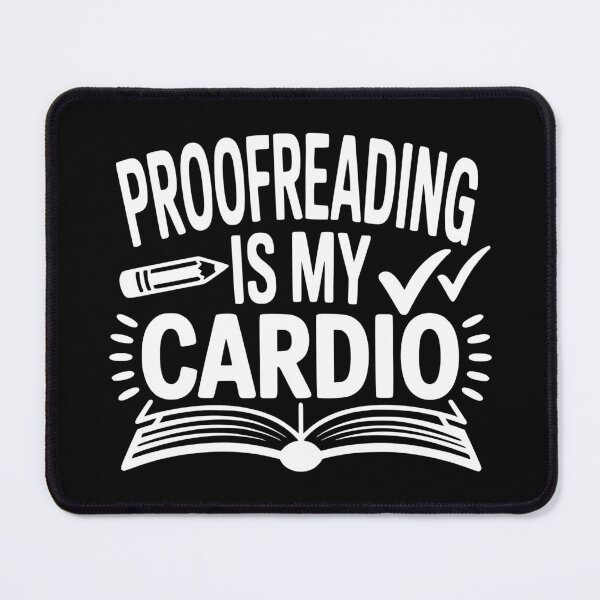 Item preview, Proofreading Is My Cardio designed and sold by theartfulaspie.