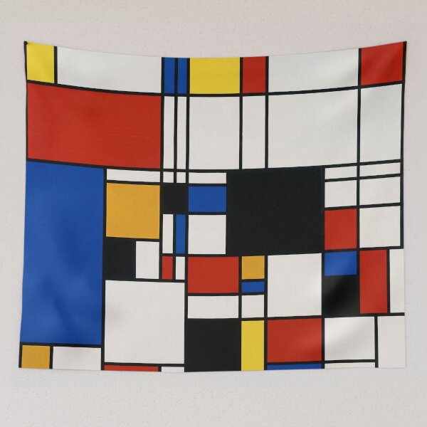 Item preview, Modern Geometric Abstraction – Bauhaus Style designed and sold by Timegraf.