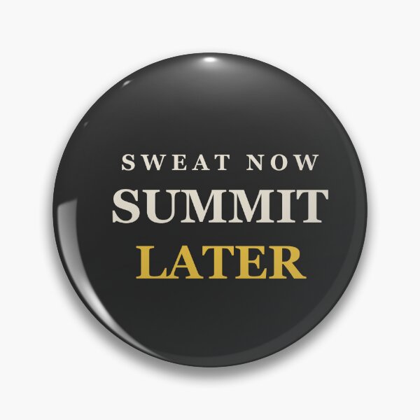 Item preview, Sweat Now Summit Later - Funny Hiking designed and sold by RetroThreadWorks.
