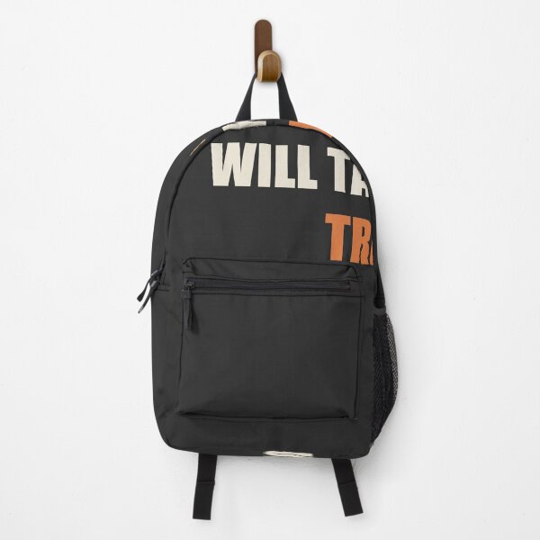 Item preview, Warning: Will Talk About Trails - Funny Hiking designed and sold by RetroThreadWorks.