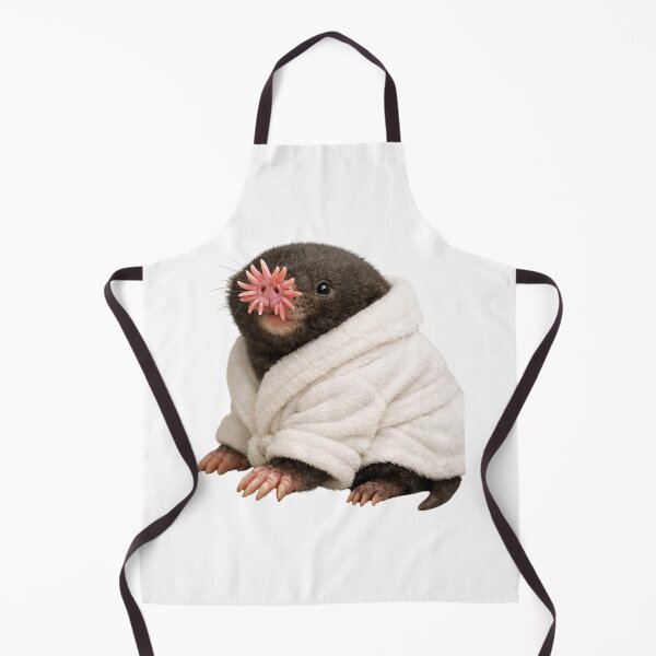 Item preview, Relaxing Bathrobe Star-Nosed Mole designed and sold by Sillytoe.