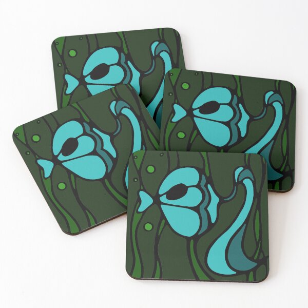 Item preview, Lagoon Fish | Liuartstudio | Living Mosaic | 15 designed and sold by liuartstudio.