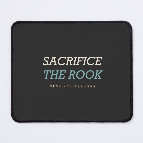 Item preview, Sacrifice The Rook - Funny Chess designed and sold by RetroThreadWorks.
