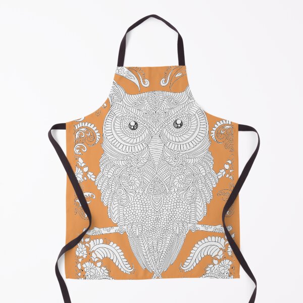 Item preview, Intricate Owl Coloring Page For Custom Apparel designed and sold by Outlet Raloel.