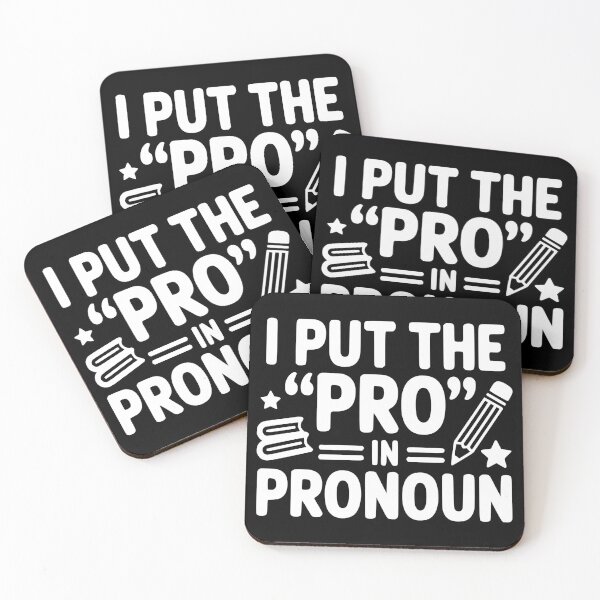Item preview, I Put the Pro in Pronoun designed and sold by theartfulaspie.