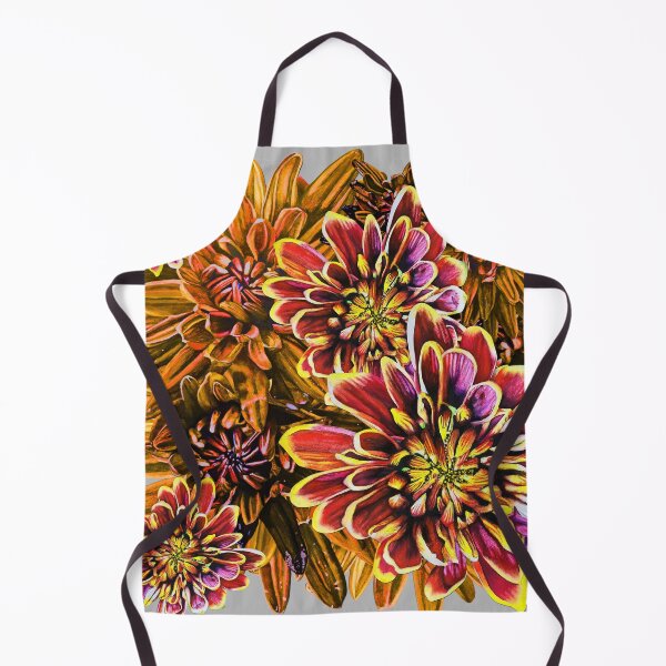 Item preview, Orange Chrysanthemums 2 designed and sold by nastiaart.