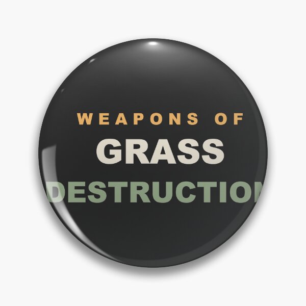 Item preview, Weapons Of Grass Destruction - Funny Golf designed and sold by RetroThreadWorks.