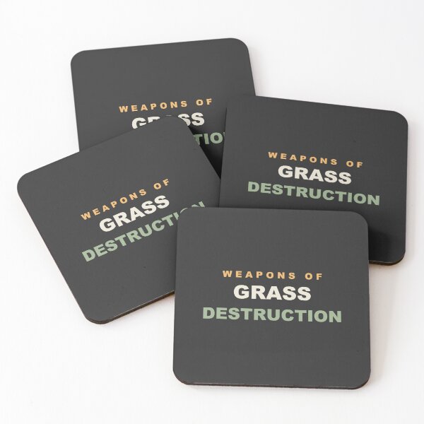 Item preview, Weapons Of Grass Destruction - Funny Golf designed and sold by RetroThreadWorks.