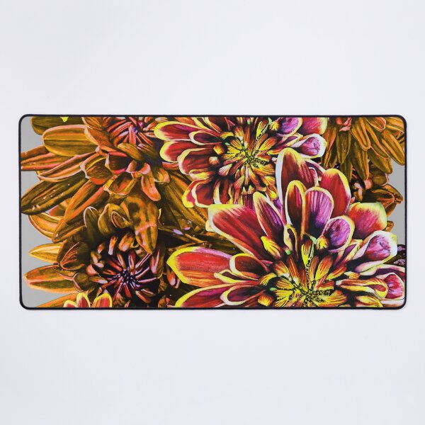 Item preview, Orange Chrysanthemums 2 designed and sold by nastiaart.