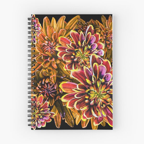Item preview, Orange Chrysanthemums 3 designed and sold by nastiaart.