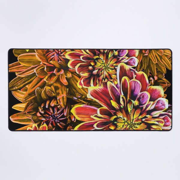 Item preview, Orange Chrysanthemums 3 designed and sold by nastiaart.