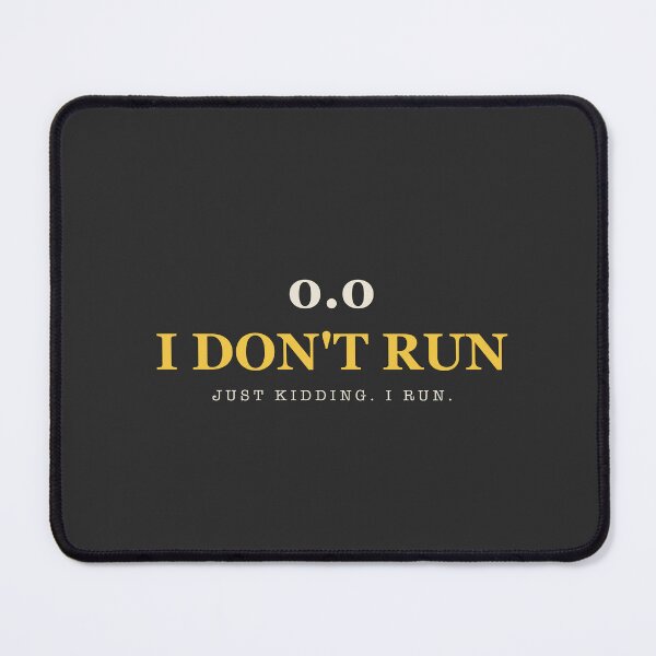 Item preview, 0.0 I Don't Run - Funny Running designed and sold by RetroThreadWorks.