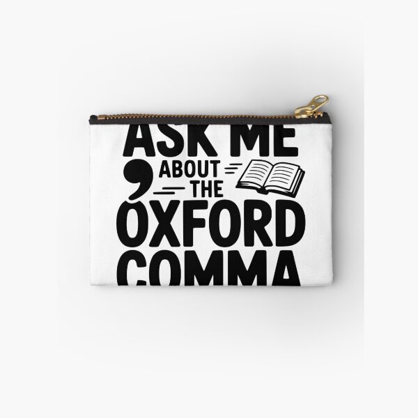 Item preview, Ask Me About the Oxford Comma designed and sold by theartfulaspie.