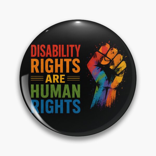 Artikelvorschau, Disability Rights Are Human Rights Disability Pride entworfen und verkauft von Marblaes00.