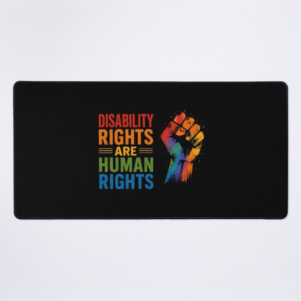 Item preview, Disability Rights Are Human Rights Disability Pride designed and sold by Marblaes00.