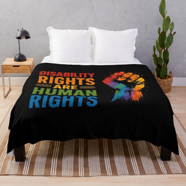 Item preview, Disability Rights Are Human Rights Disability Pride designed and sold by Marblaes00.