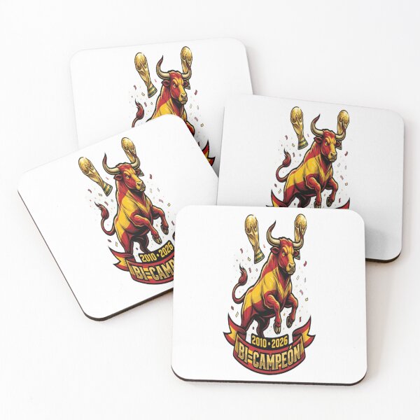 Item preview, Spanish Bull Bi-Campeón 2010 2026 World Cup designed and sold by SovaVana.