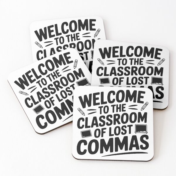 Item preview, Welcome to the Classroom of Lost Commas designed and sold by theartfulaspie.