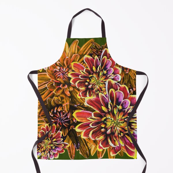 Item preview, Orange Chrysanthemums 4 designed and sold by nastiaart.