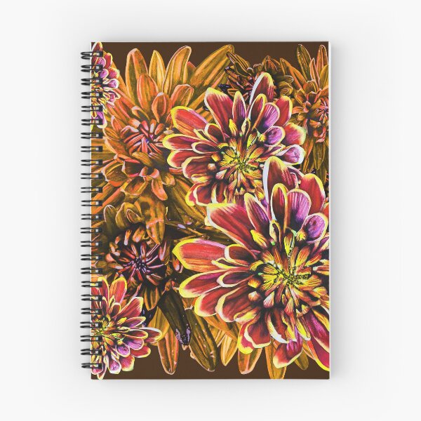 Item preview, Orange Chrysanthemums 5 designed and sold by nastiaart.