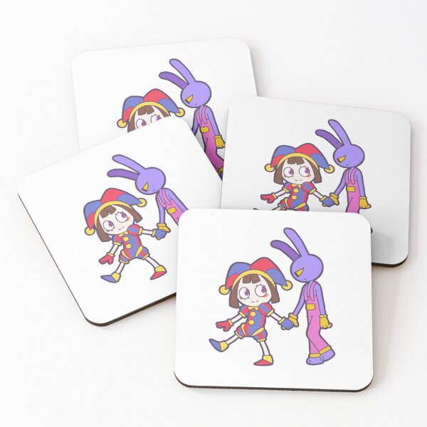 Item preview, digital circus funny bunny hand holding designed and sold by kyutahub.