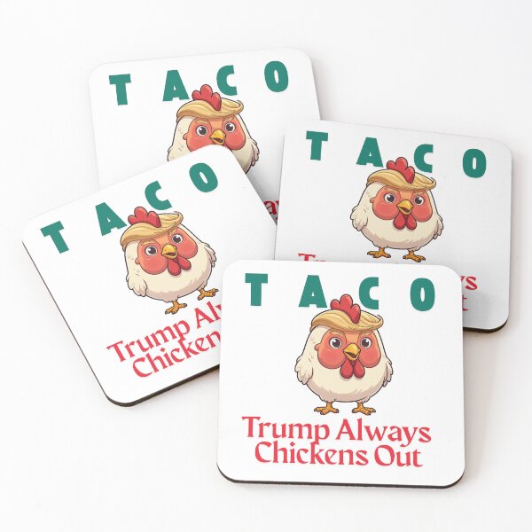 Item preview, TACO: Trump Always Chickens Out designed and sold by Buzzy--Pencils.