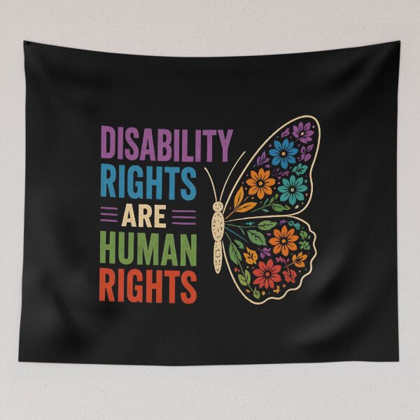Item preview, Disability Rights Are Human Rights Equal Rights and Respect designed and sold by Marblaes00.