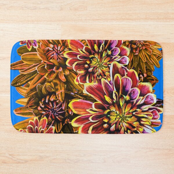 Item preview, Orange Chrysanthemums 6 designed and sold by nastiaart.