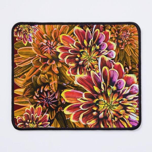 Item preview, Orange Chrysanthemums 7 designed and sold by nastiaart.