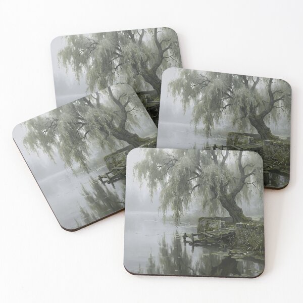 Item preview, Serene Lakeside Willow designed and sold by Glundungwalter.
