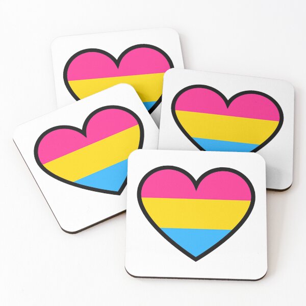 Item preview, Pansexual Pride Heart designed and sold by Camilla Wynter.