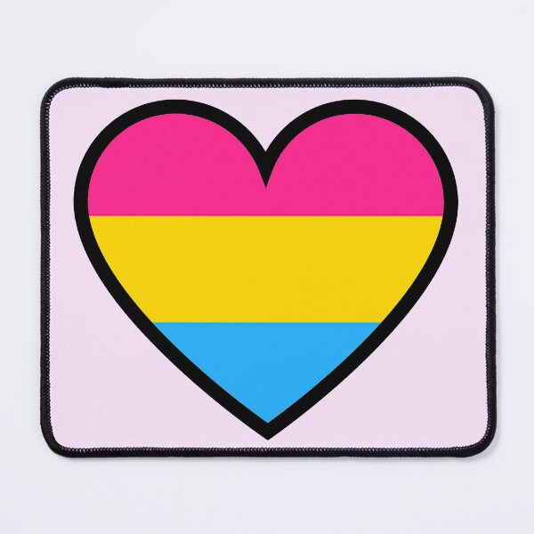 Item preview, Pansexual Pride Heart designed and sold by Camilla Wynter.