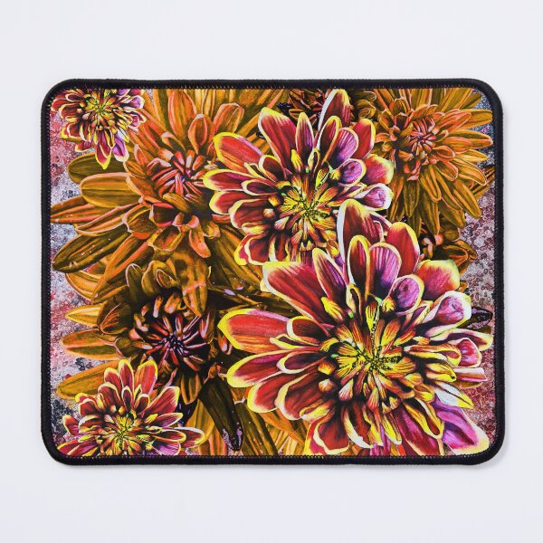 Item preview, Orange Chrysanthemums Background 2 designed and sold by nastiaart.