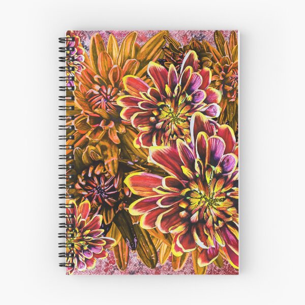 Item preview, Orange Chrysanthemums Background 2 designed and sold by nastiaart.