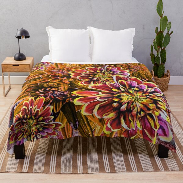 Item preview, Orange Chrysanthemums Background 2 designed and sold by nastiaart.
