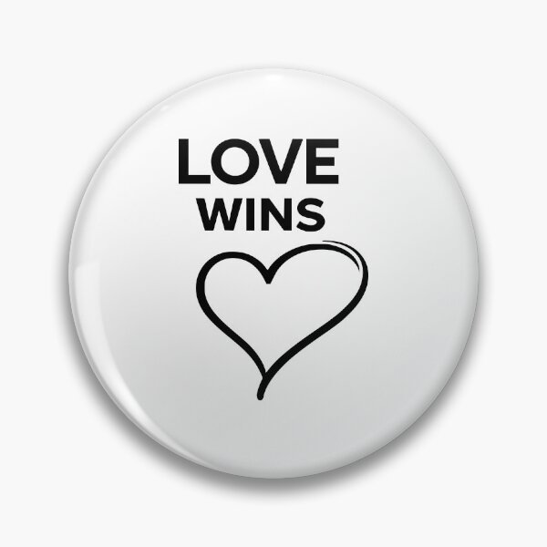 Item preview, Love Wins Heart Minimalist Design designed and sold by Pommes im Bett.