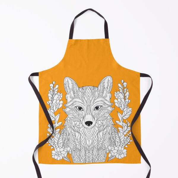 Item preview, Paint Your Own Unique Fox Fabric Art designed and sold by Outlet Raloel.