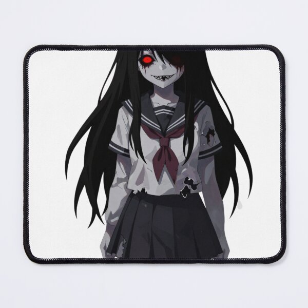 Item preview, Scary anime school girl designed and sold by Woodins.