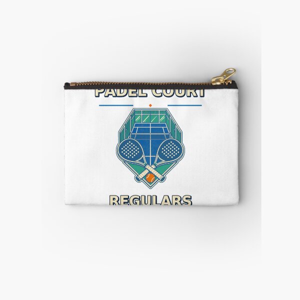 Item preview, Retro Padel Court Regulars Racket Club Badge designed and sold by Freshloop Studio | Whimsical Vintage Art.